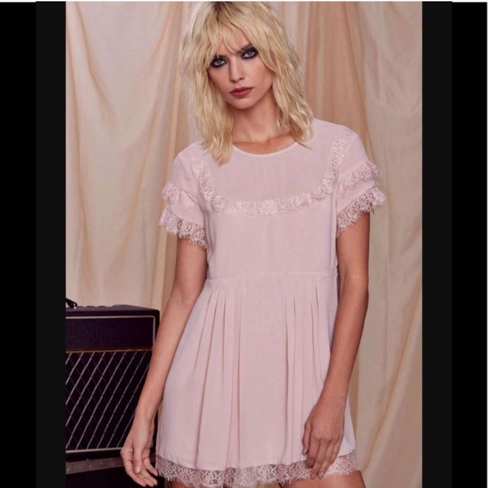 Pale Pink nasty gal dress (hard to find)
